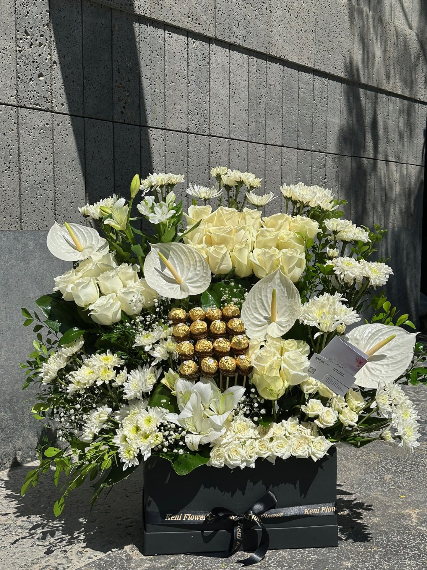 White Arrangement
