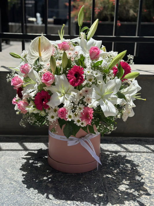 White x Pink Arrangement