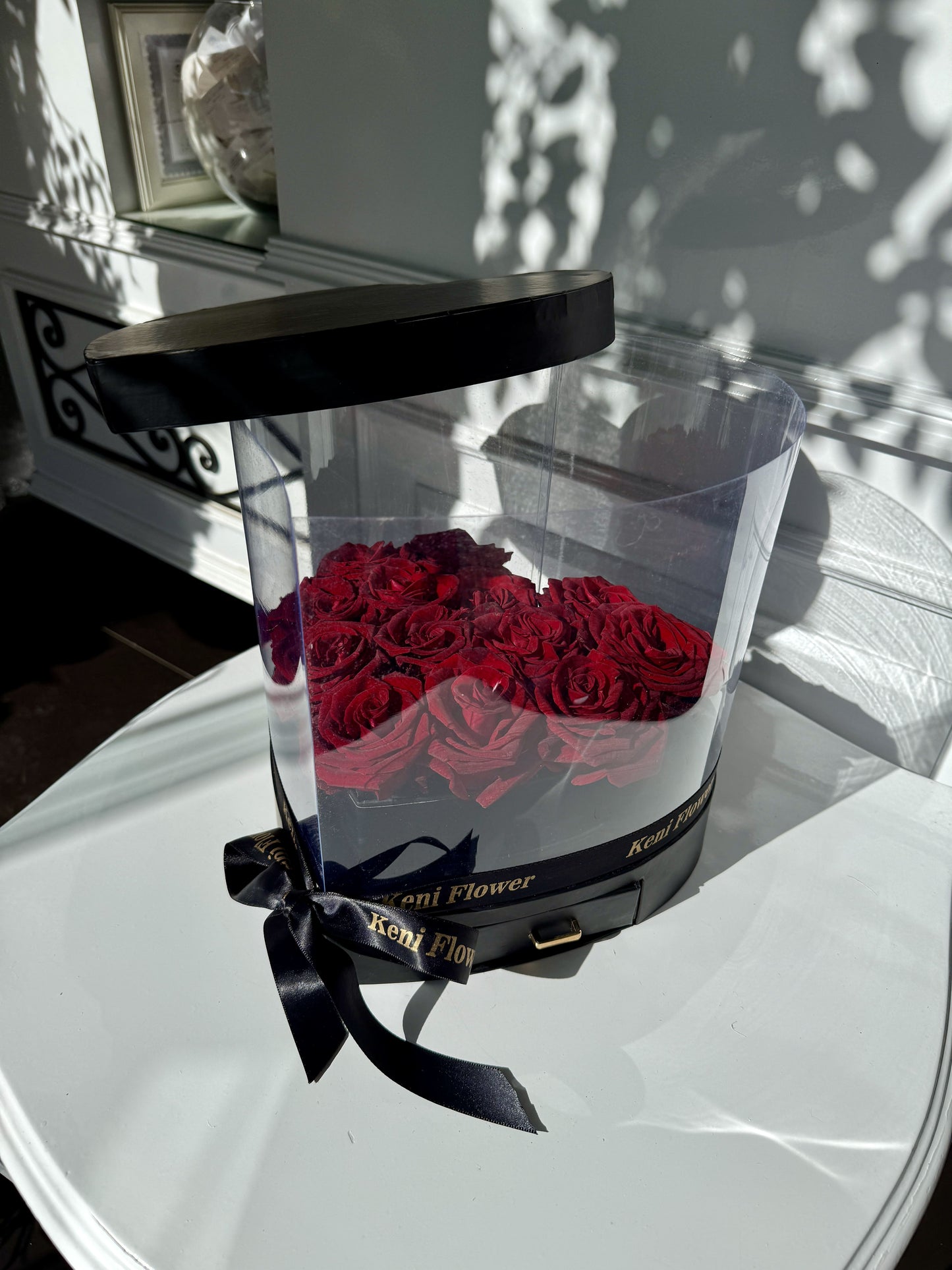 Black Transparent Heart