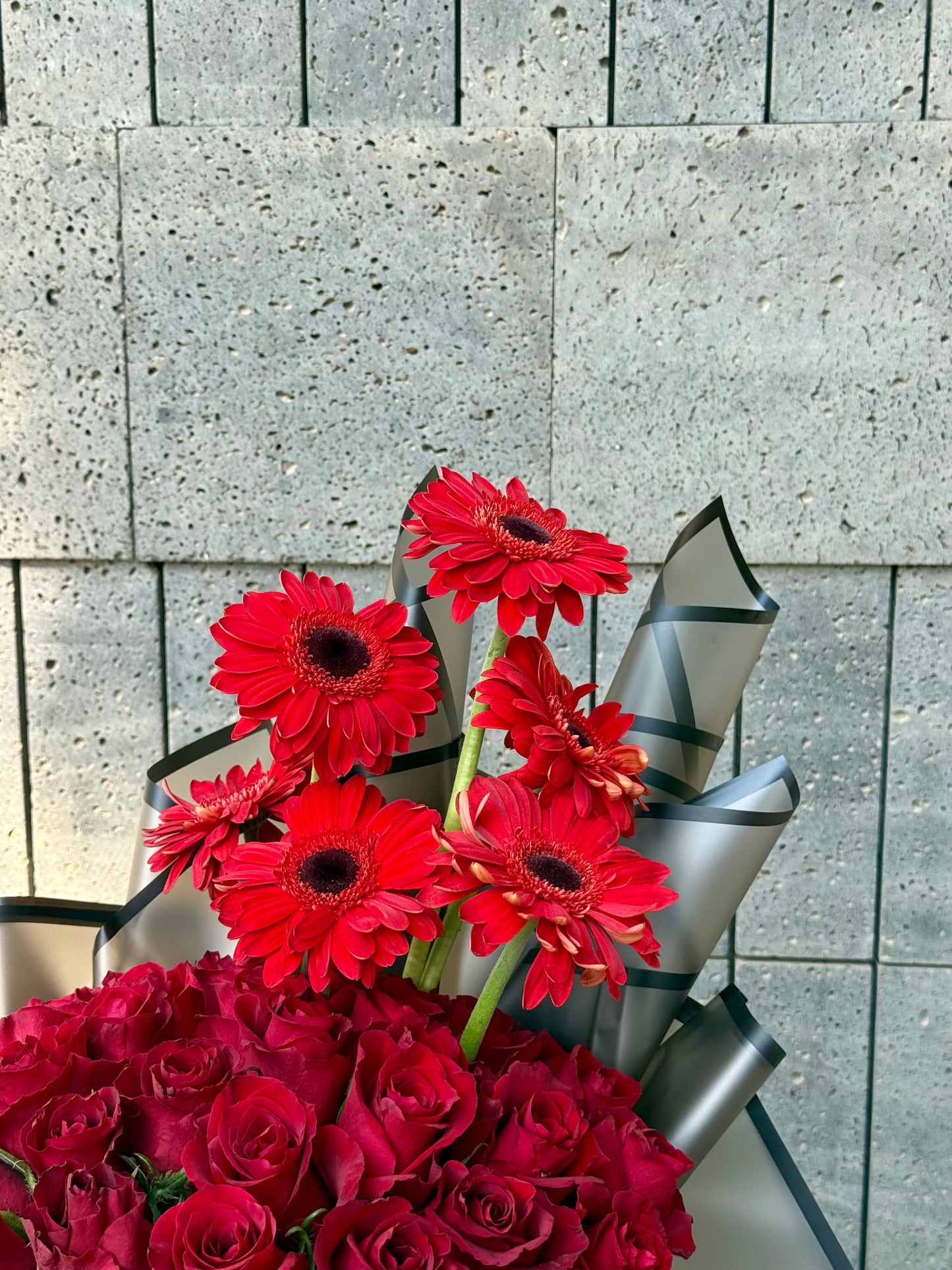 Red Gerbera love