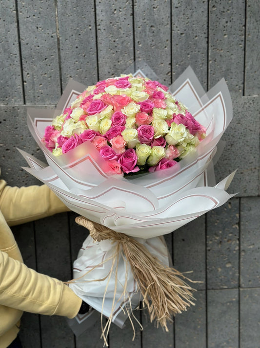 Pink x White Bouquet