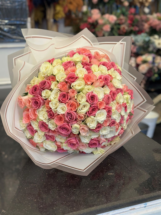 Pink x White Bouquet