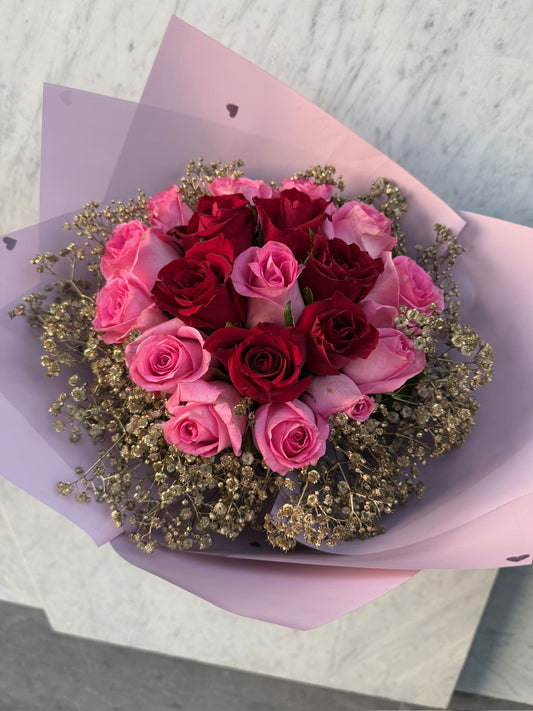 Red x Pink Bouquet
