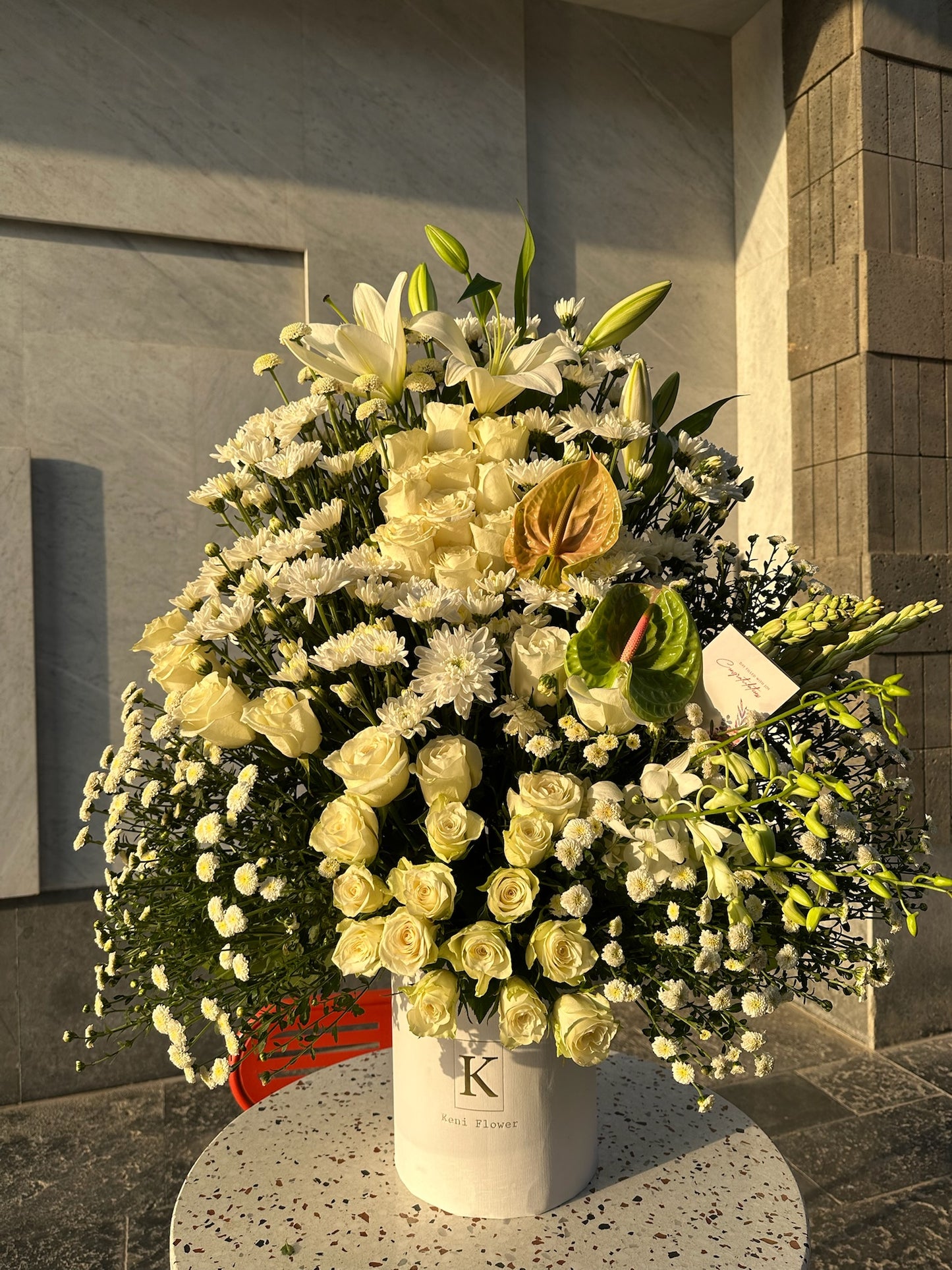 White Elegance Arrangement